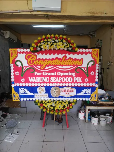 Papan Bunga Ucapan Selamat Tambun Utara Bekasi